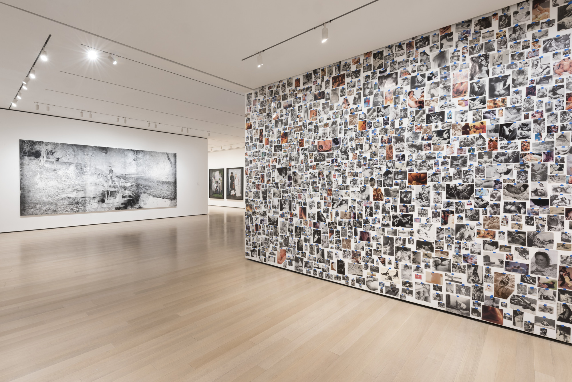 Installation view of the exhibition "Being New Photography 2018" MoMA