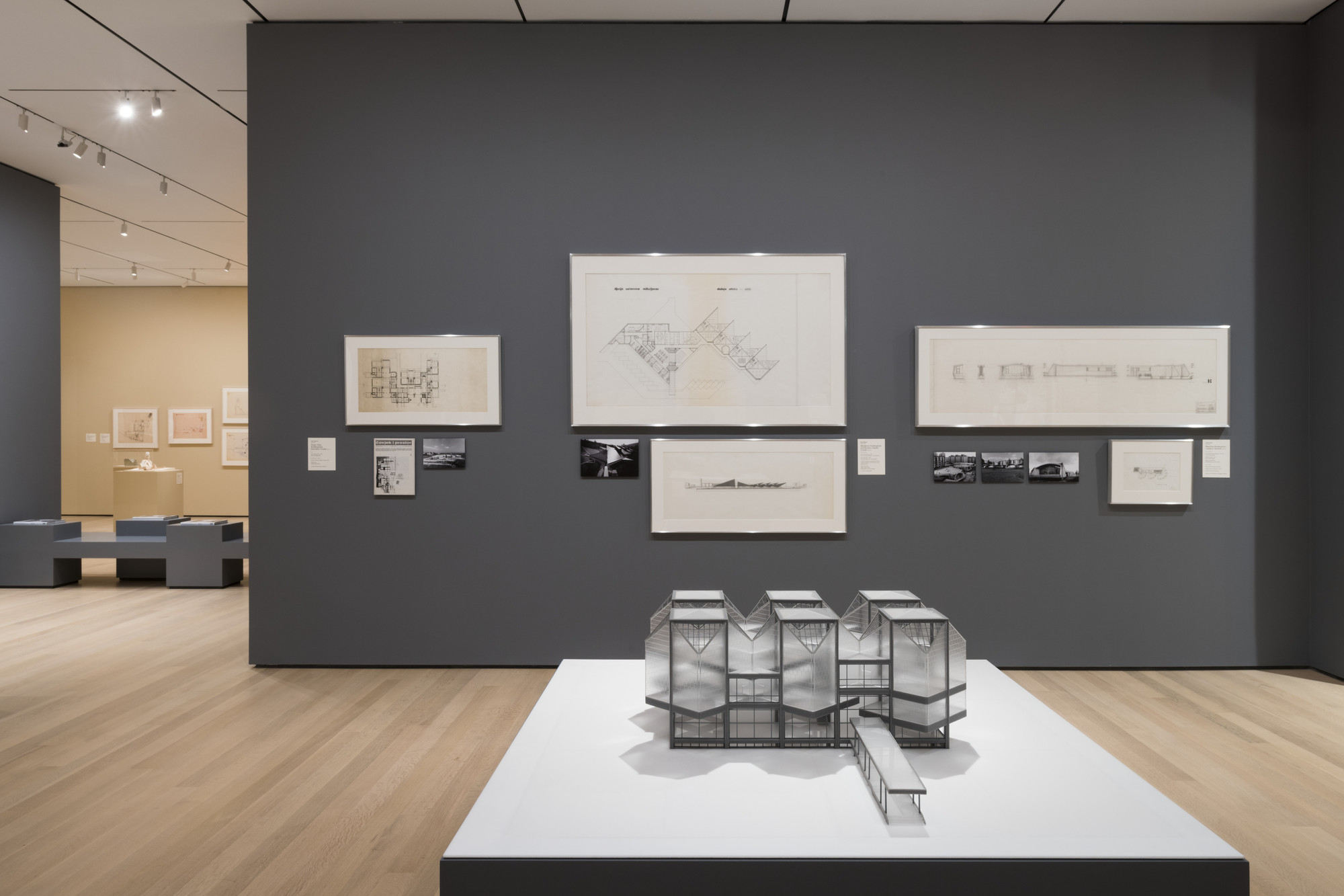 Installation view of the exhibition "Toward a Concrete Utopia