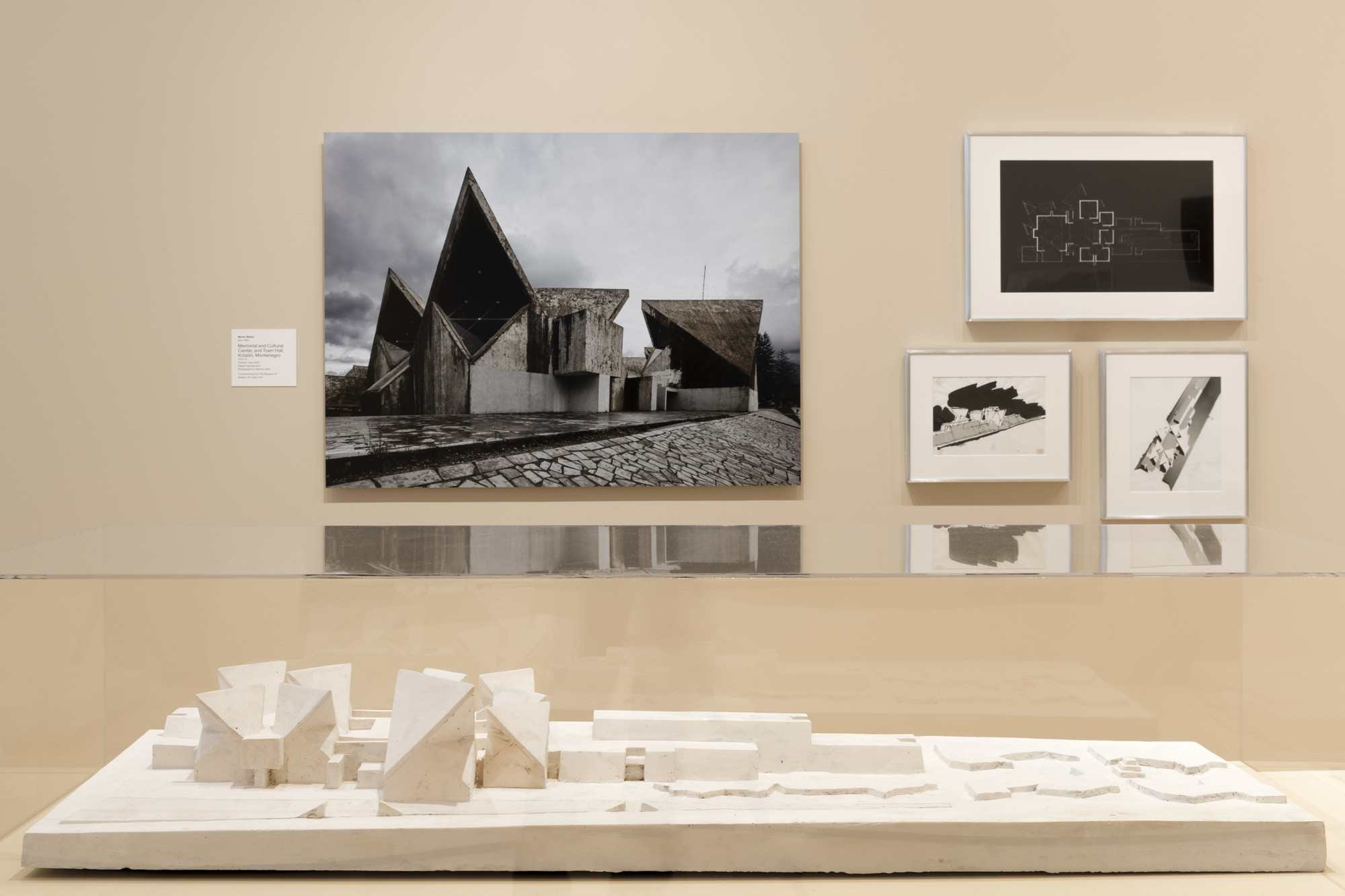 Installation view of the exhibition "Toward a Concrete Utopia