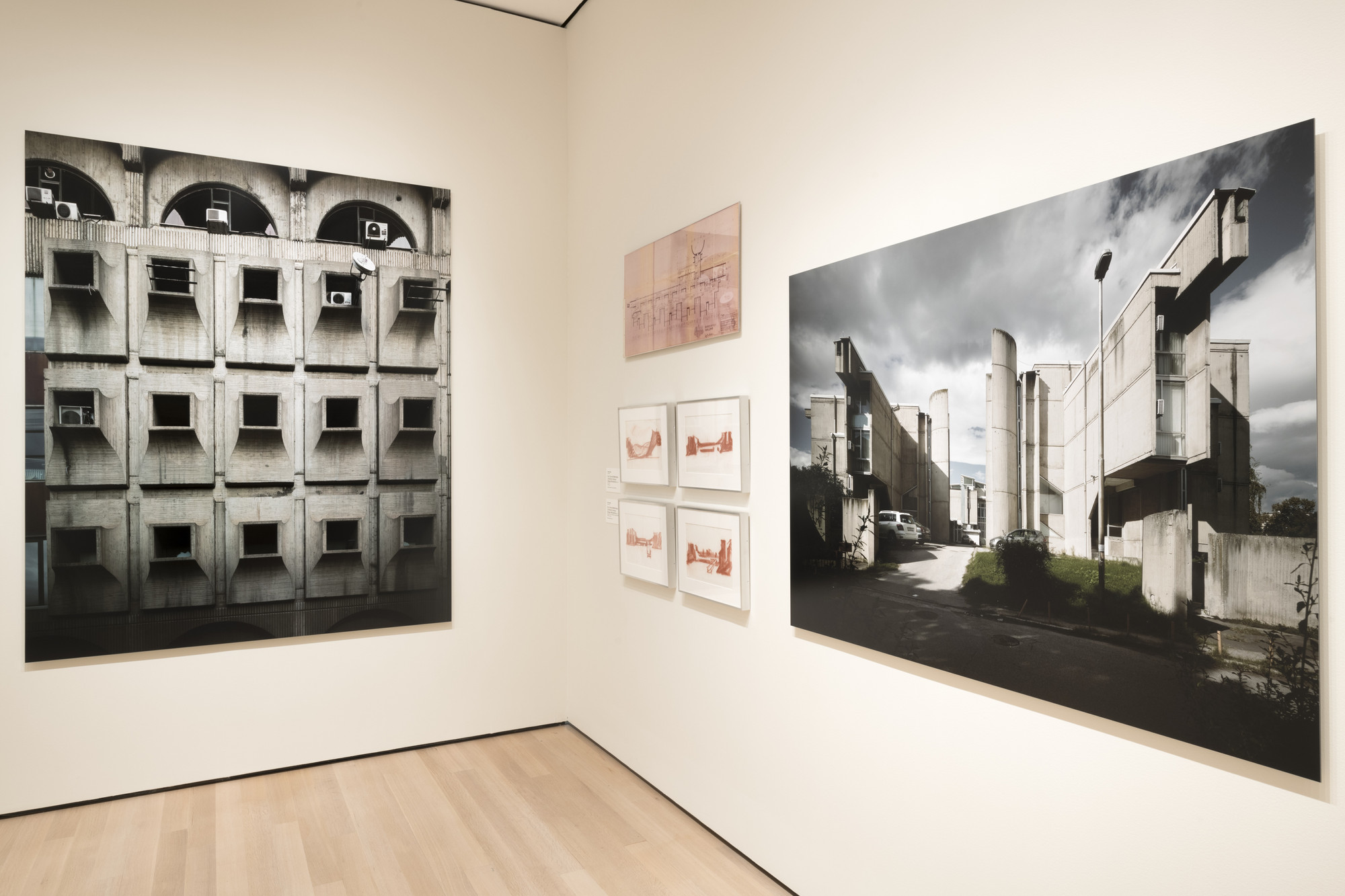 Installation view of the exhibition "Toward a Concrete Utopia