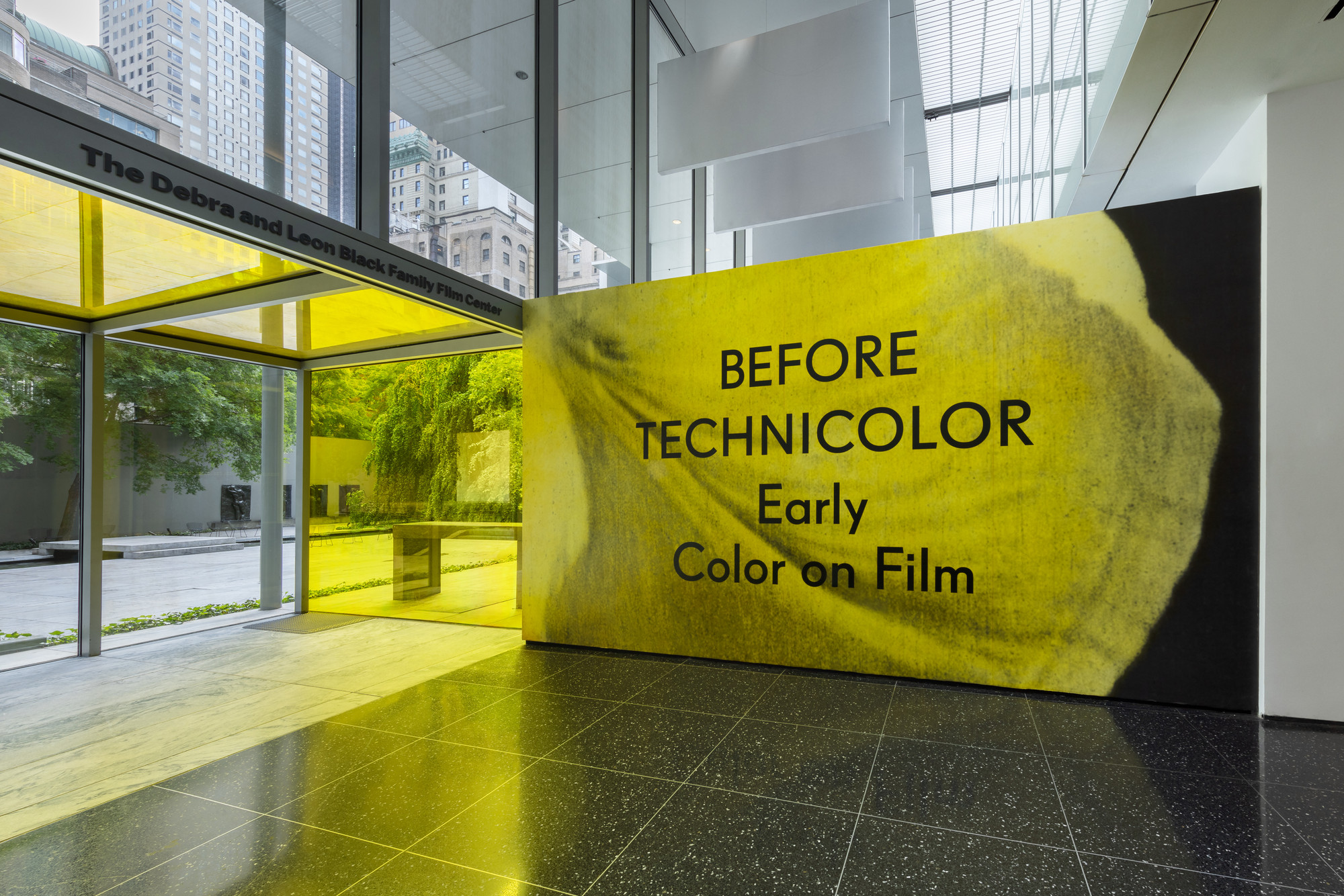 Installation view of the exhibition "Before Technicolor Early Color on