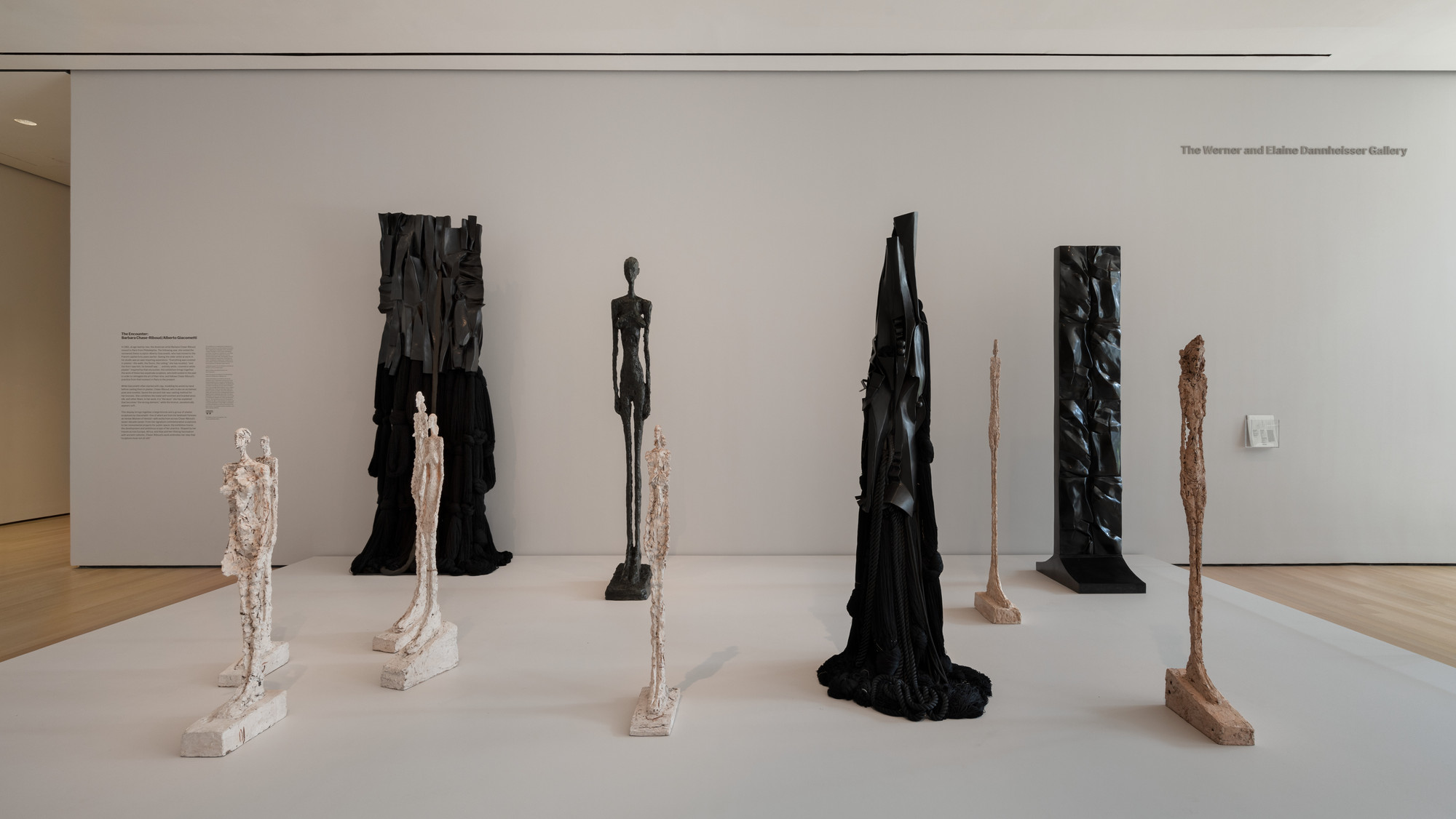Installation view of the gallery 