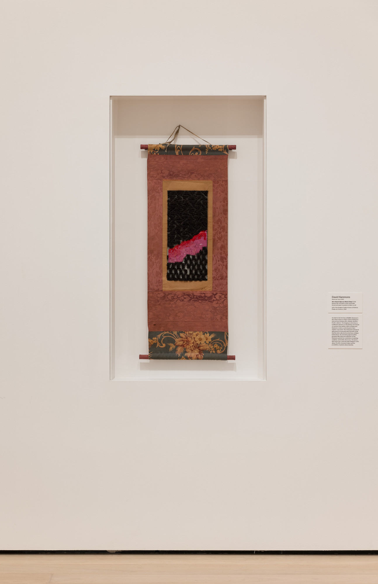 Installation view of the exhibition “Artist’s Choice: Grace Wales