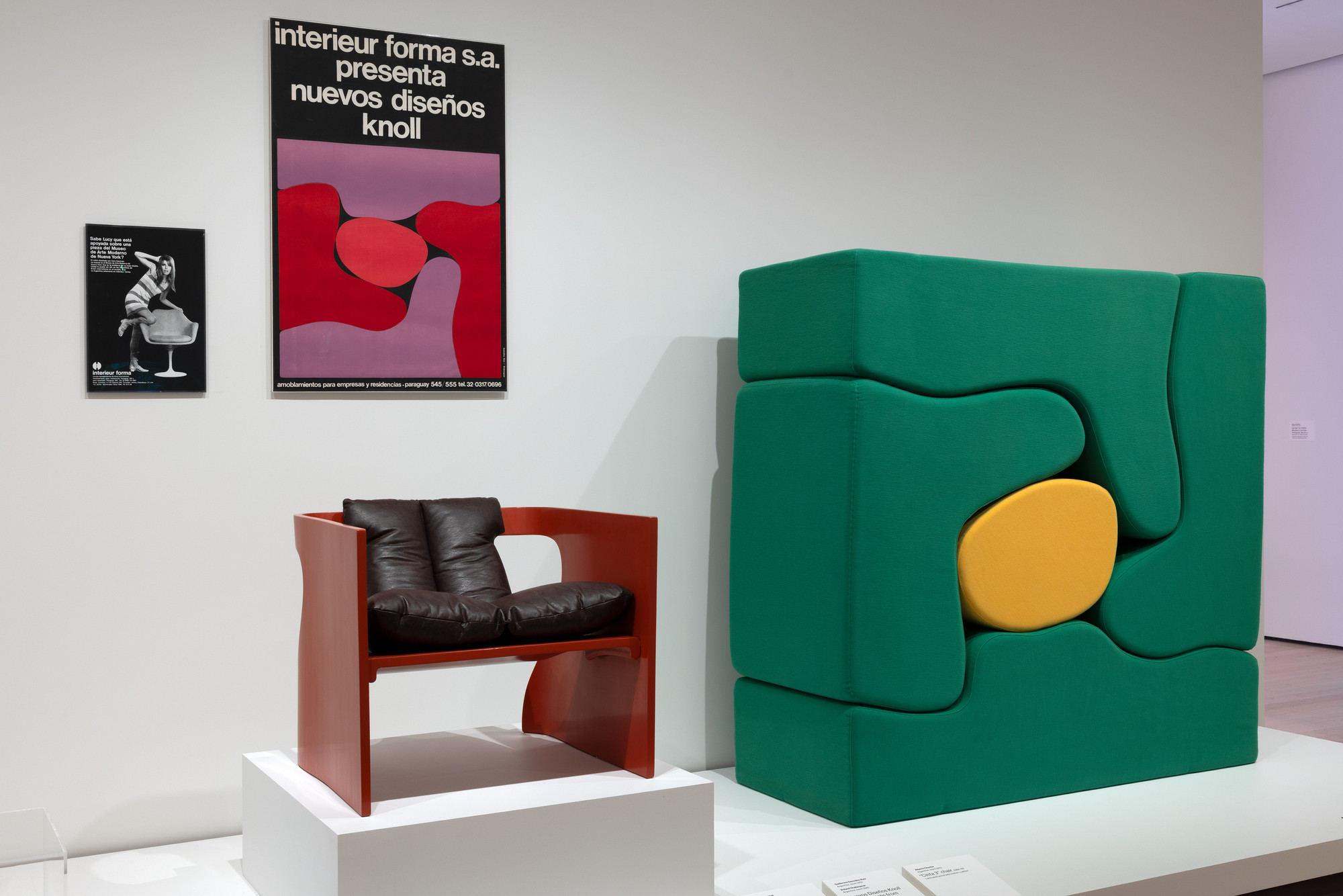 Installation view of the exhibition “Crafting Modernity: Design in