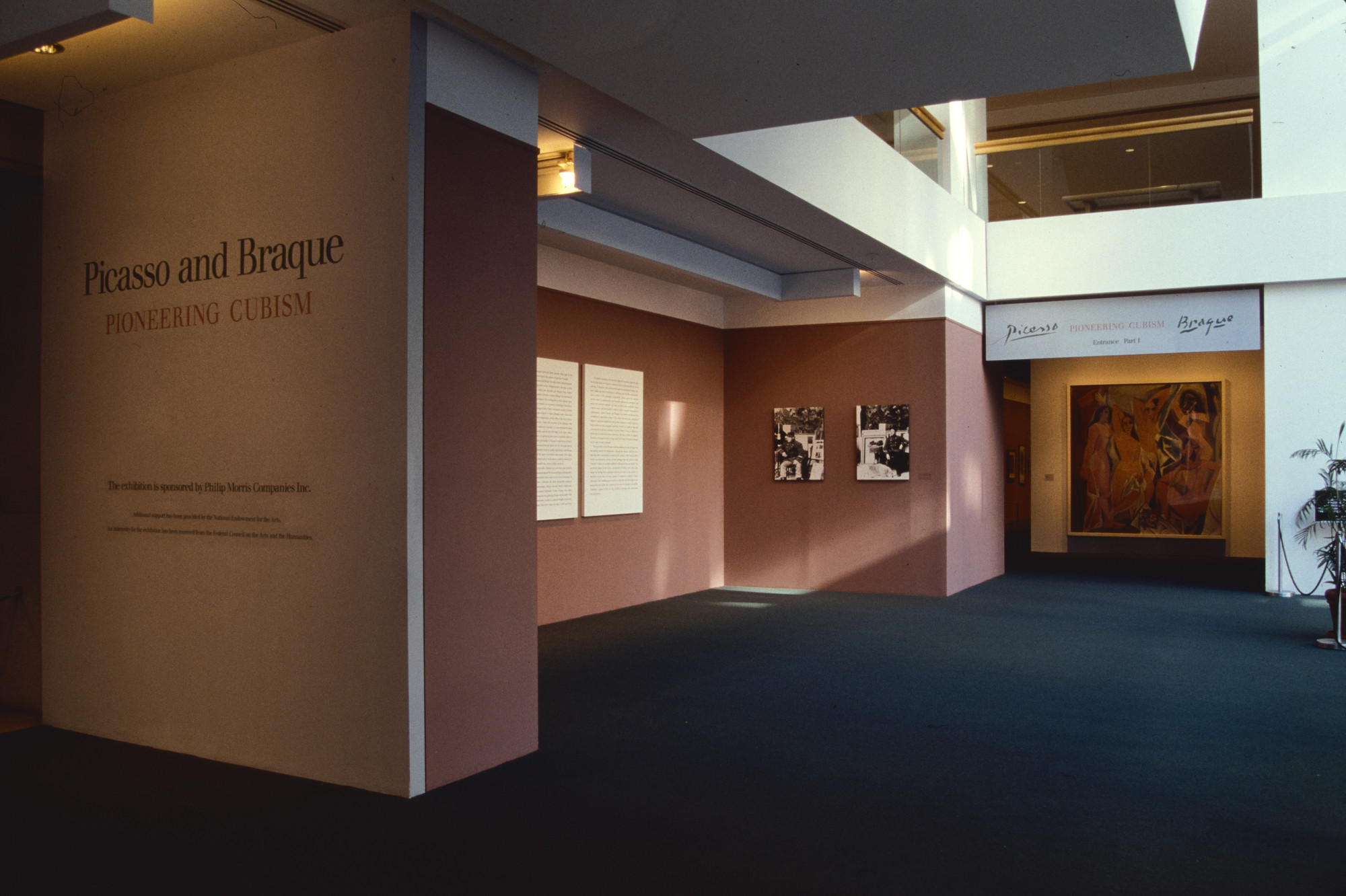 Installation view of the exhibition 