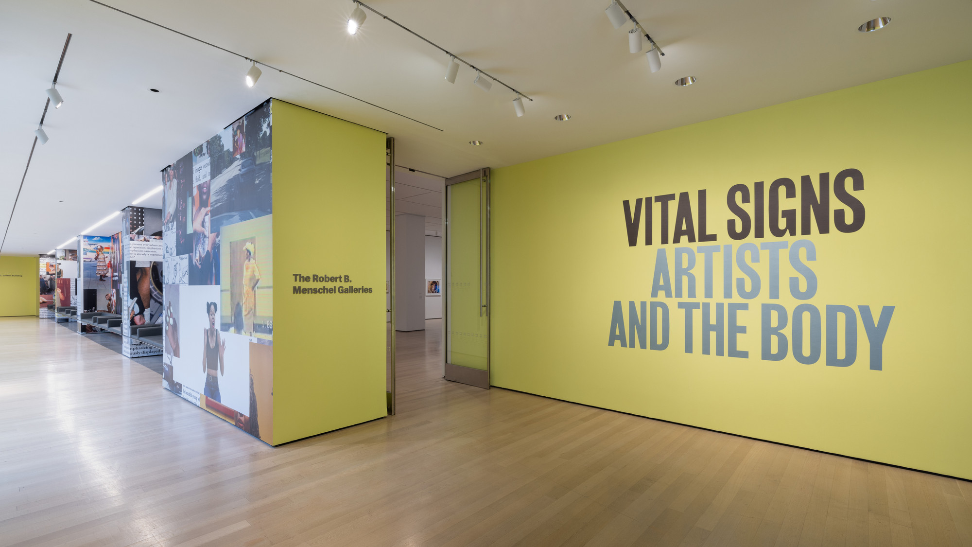 Installation view of the exhibition “Vital Signs Artists and the Body