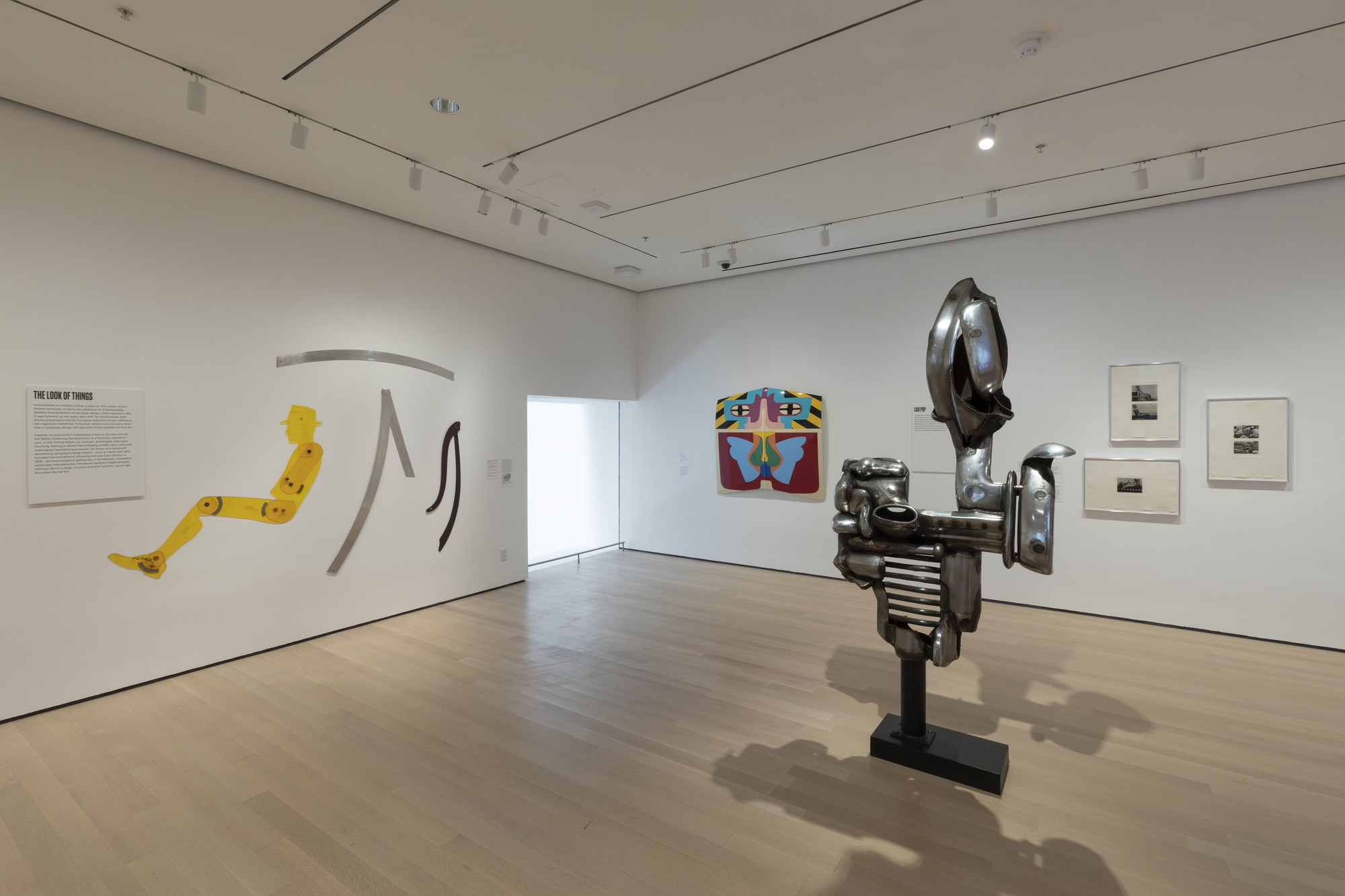 Installation view of the exhibition "Automania" MoMA