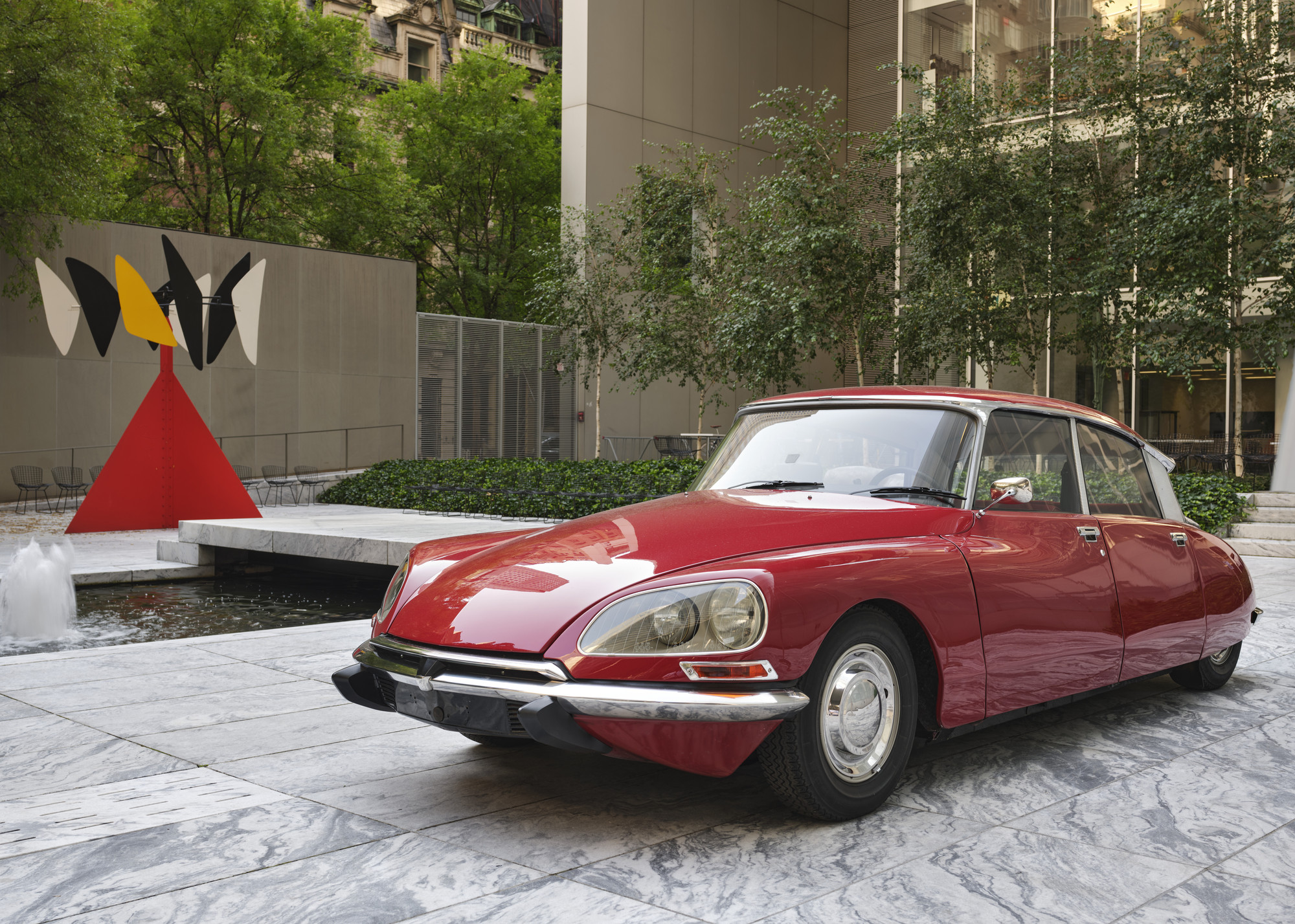 Installation view of the exhibition "Automania" MoMA