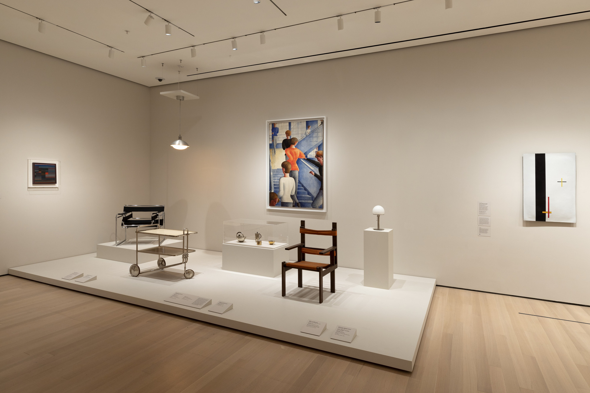 Installation view of the gallery 