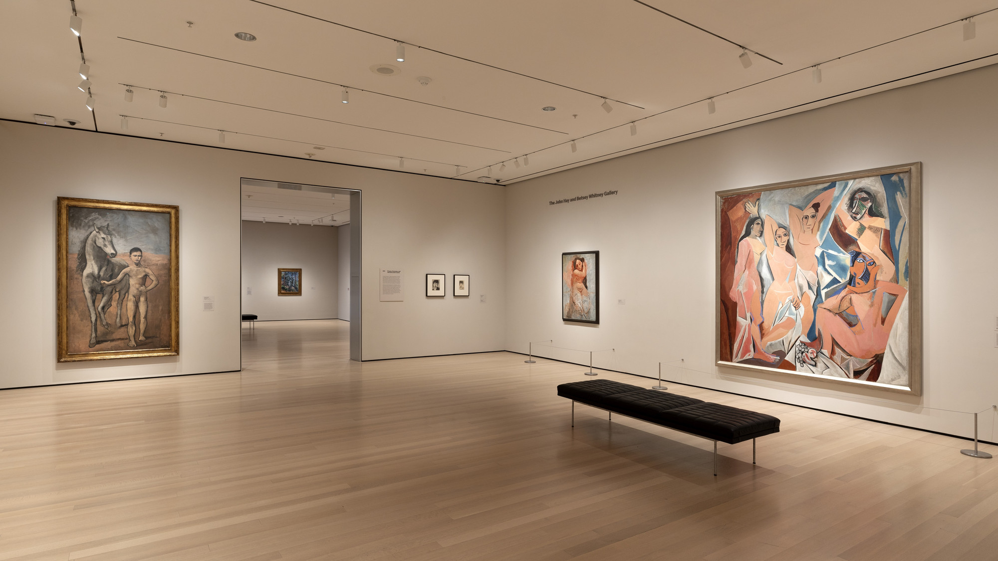 Installation view of the gallery 
