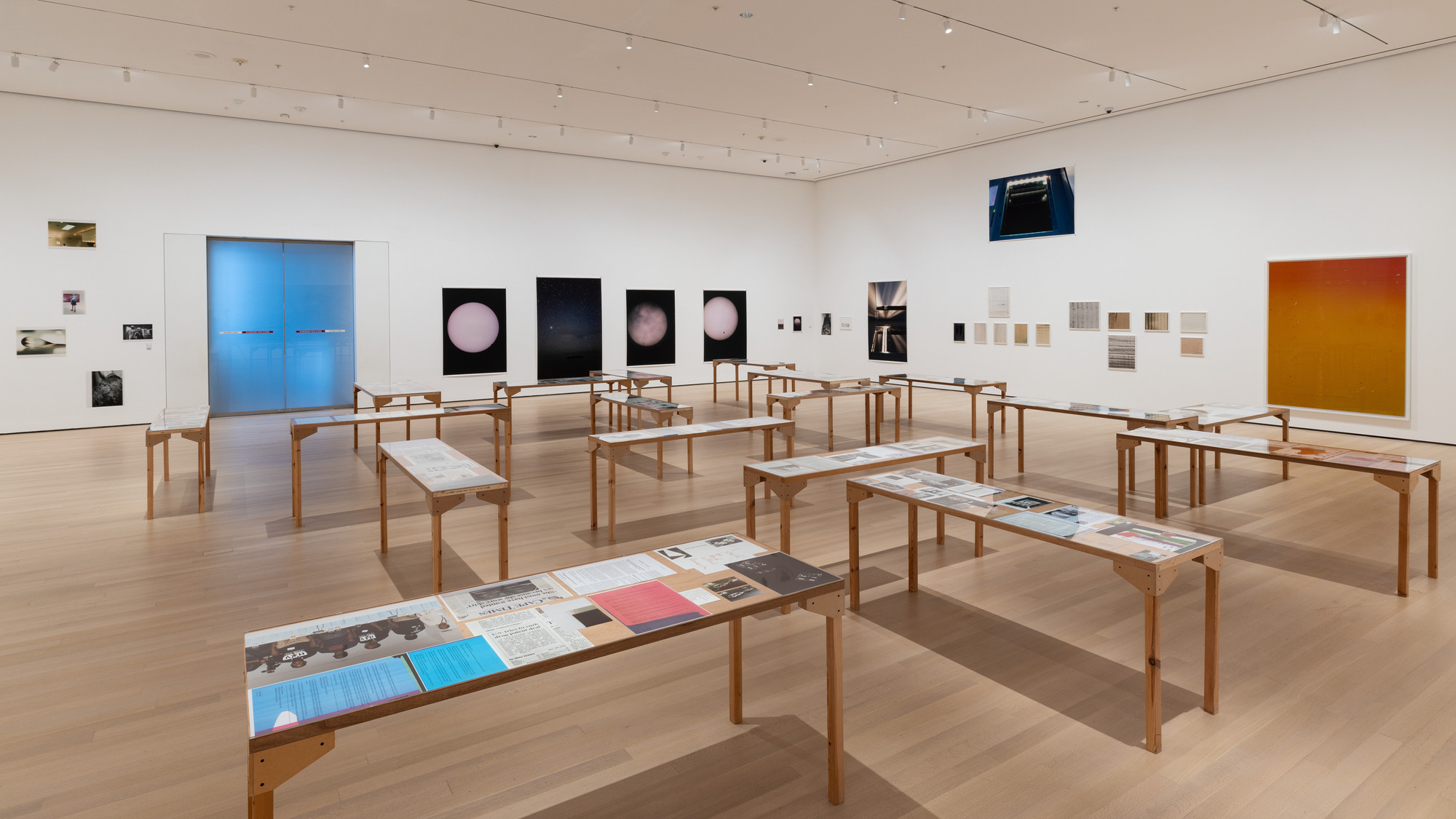 Installation view of the exhibition 