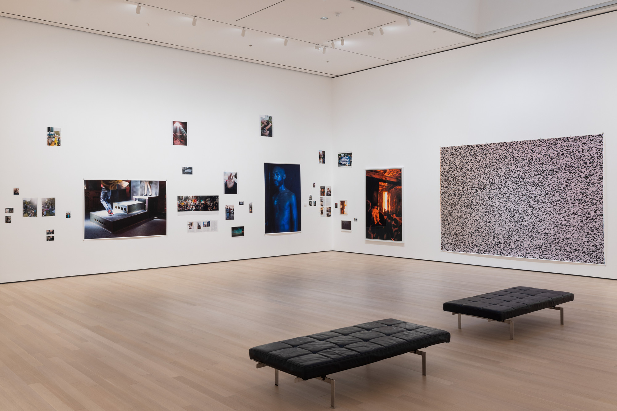 Installation view of the exhibition 