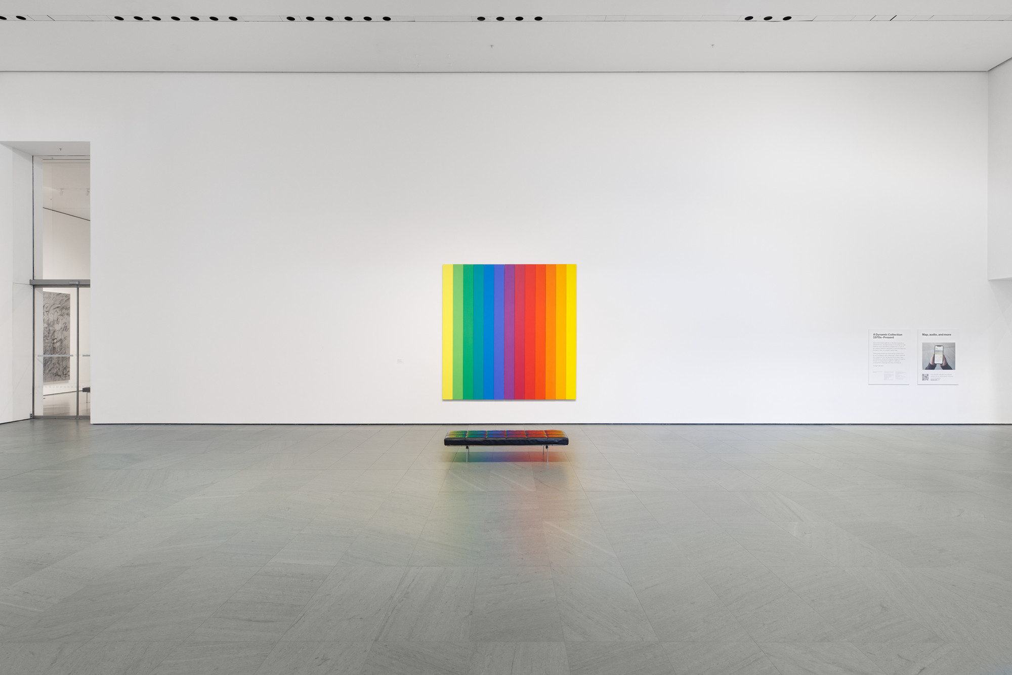 Installation view of the exhibition ellsworth kelly a centennial