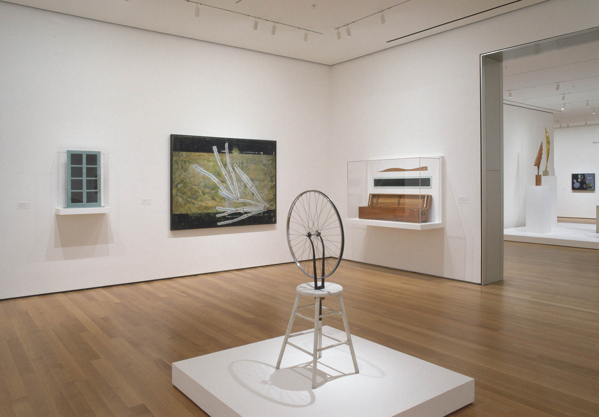 Installation view of the exhibition "Painting and Sculpture Inaugural