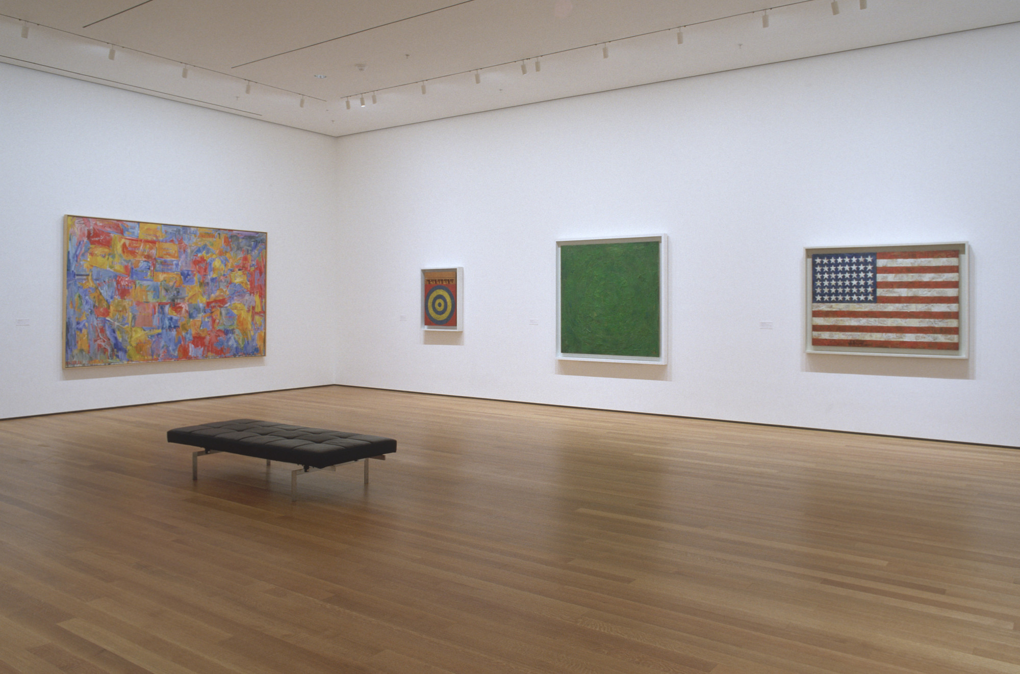 Installation view of the exhibition "Painting and Sculpture Inaugural