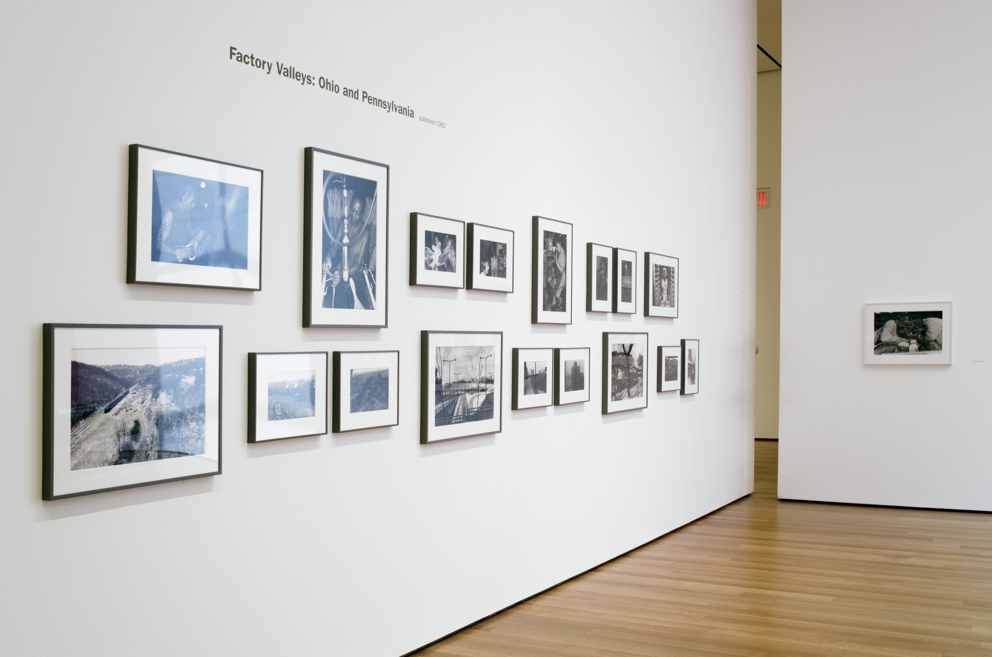 Installation view of the exhibition 