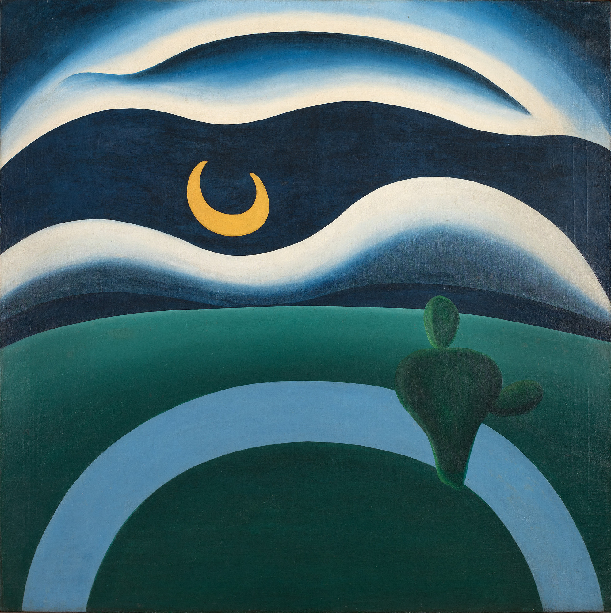 Tarsila do Amaral. The Moon. 1928