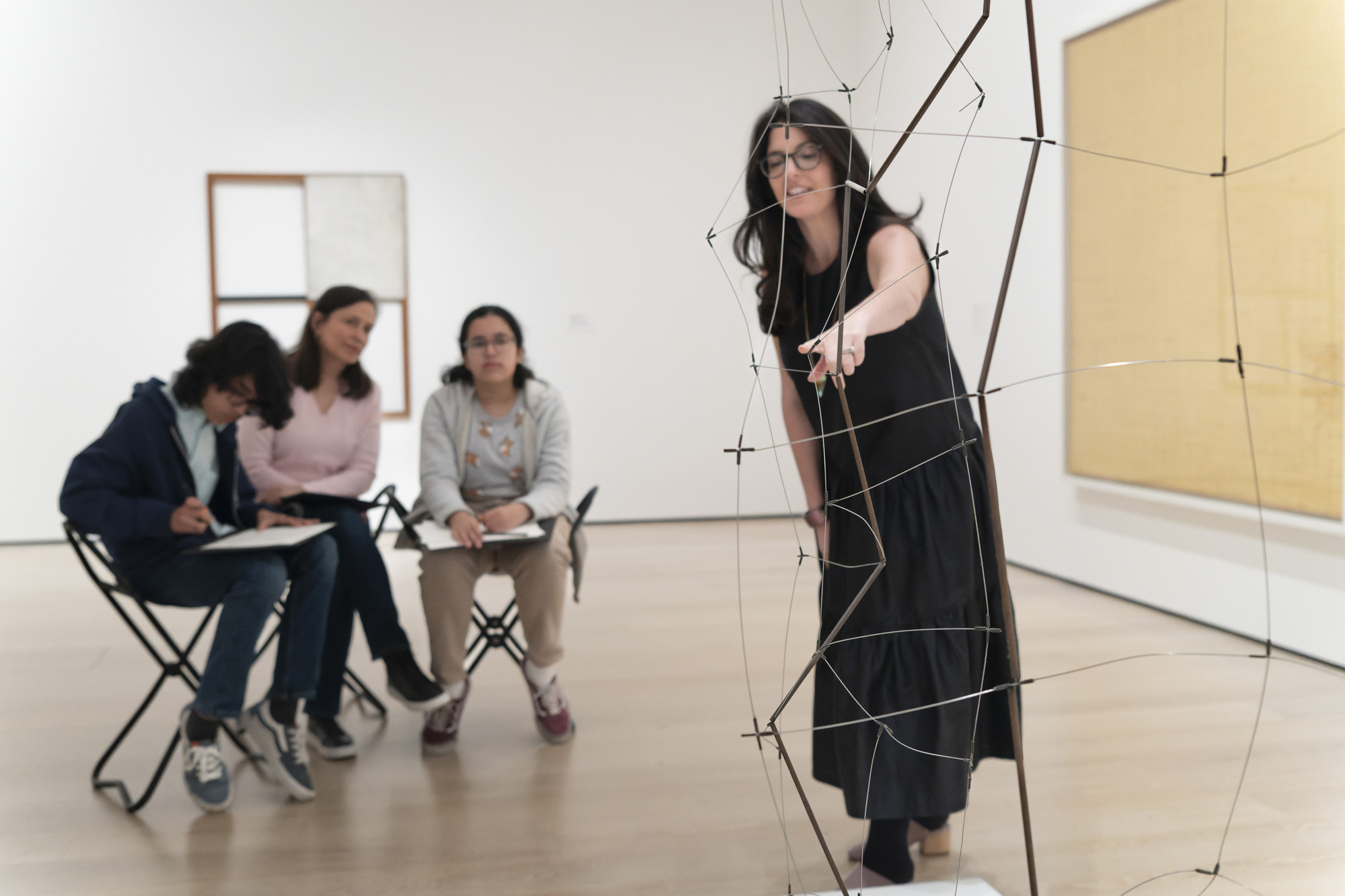 Access Programs in the Collection Galleries. Photo: Martin Seck