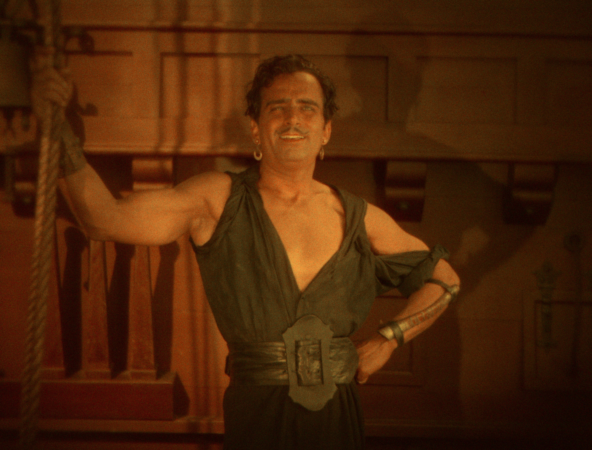 The Black Pirate. 1926. USA. Directed by Albert Parker. The Museum of Modern Art Film Stills Archive. Shot in Technicolor’s Process Two, a complex and finicky technology, the film was painstakingly reconstructed to its original color scheme using the film’s original camera negatives and presented in a 4K digital restoration for To Save and Project