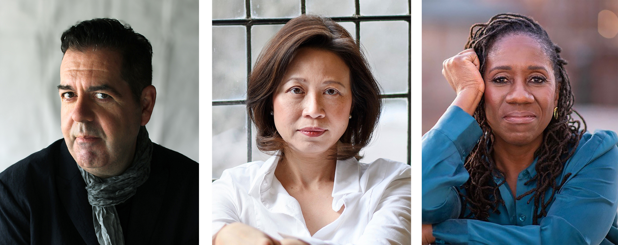 From left: C. Ondine Chavoya; Anne Anlin Cheng, Sherrilyn Ifill. MoMA Scholars in Residence, 2023–24