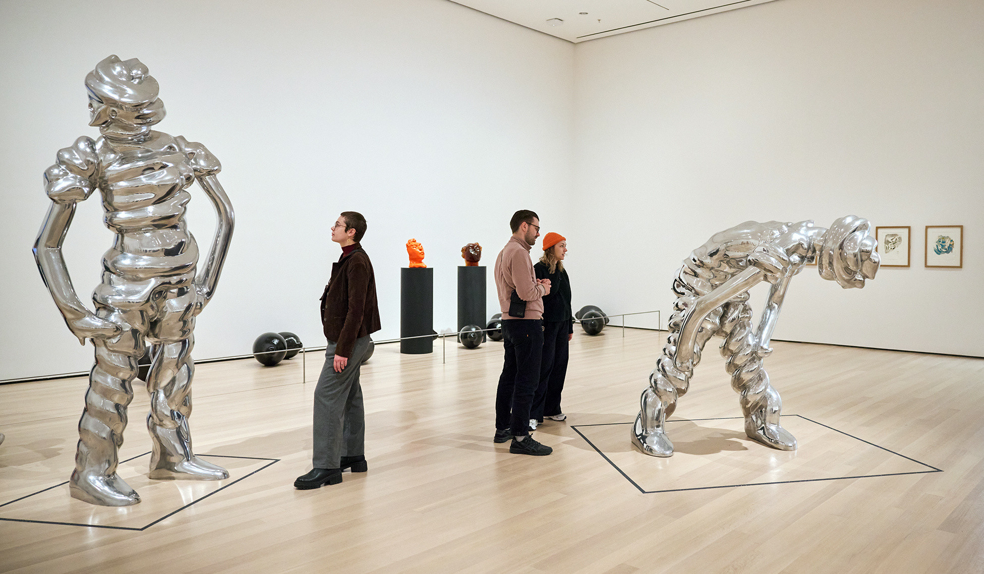 Installation view of Thomas Schütte, The Museum of Modern Art, New York, September 29, 2024–January 18, 2025. Artworks © 2025 Thomas Schütte/Artists Rights Society (ARS), New York/VG Bild-Kunst, Bonn. Photo: Alycia Kravitz