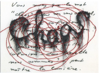 Annette Messager, Enveloppe-moi, 2013