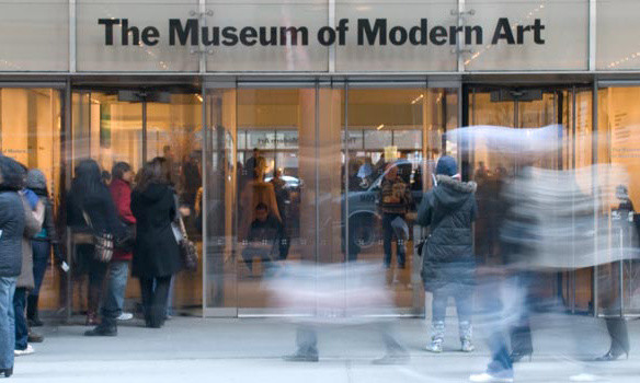 Exterior view of The Museum of Modern Art