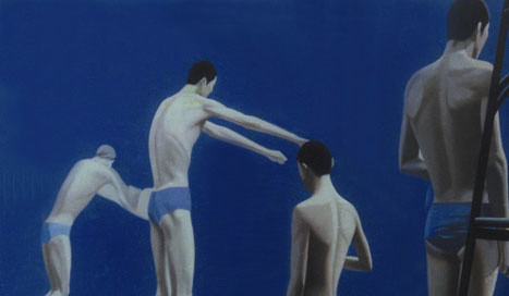 Zhang Peili. Midsummer Swimmer.