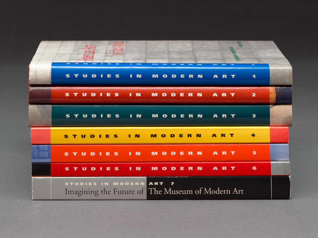 Studies in Modern Art, series, volumes one through seven, edited by John Elderfield. V.1 1991, V.2 1992, v.3 1994, v.4 1994, v.5 1995, v.6 1998, v.7 1998. Offset, printed in color. © The Museum of Modern Art, New York