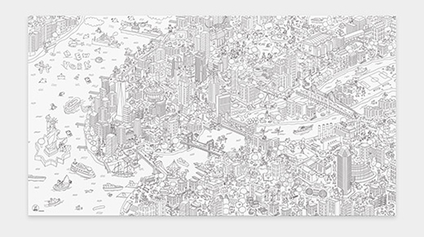 Giant Coloring Posters For Grown Ups MoMA Give the Best of MoMA A Holiday Gift Guide Roundup