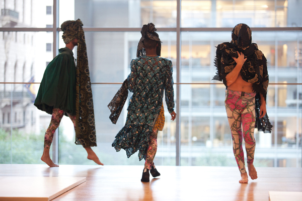 Trajal Harrell. In One Step are a Thousand Animals: The Practice. 2014. Photograph © 2015 The Museum of Modern Art, New York. Photo: Julieta Cervantes