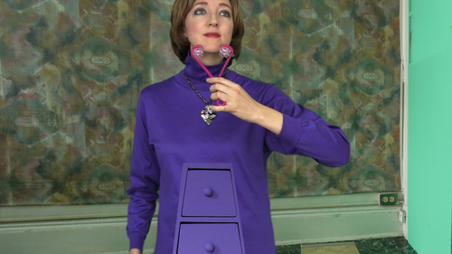 Shana Moulton. <i>The Undiscovered Drawer</i>. 2013. Video (color, sound). 9:19 min. Courtesy the artist
