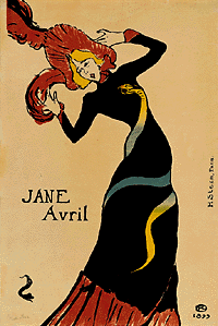 Toulouse Lautrec - Jane Avril