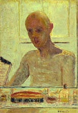 Self Portrait in Bathroom Mirror