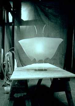 Samurai table lamp