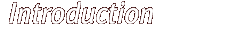 Introduction