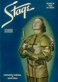 Cover of Stage Magazine, 1936