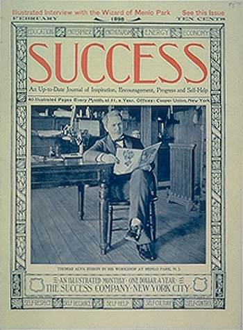Cover of Success magazine,1898