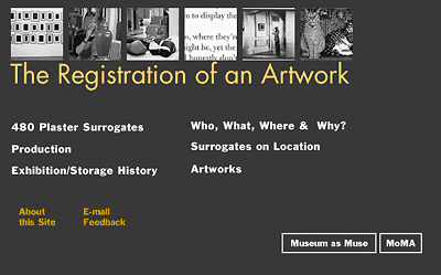 The Registration of an Artwork