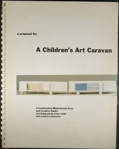 Art Caravan proposal publication, c. 1969 (cover)