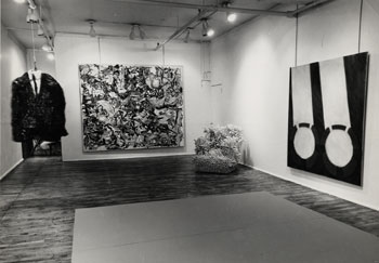 Installation view of the Green Gallery