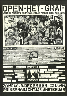 Poster for OPEN THE GRAVE. 1962