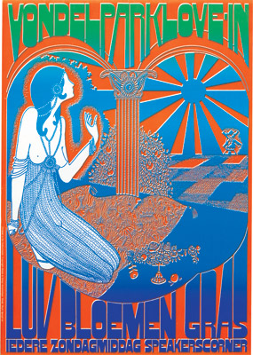 Poster for VONDELPARK LOVE-IN. 1968