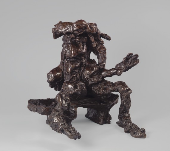 Seated Woman on a Bench