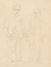Self-portrait with Imaginary Brother