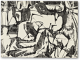 Untitled (Black and White Abstraction)