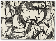 Untitled (Black and White Abstraction)