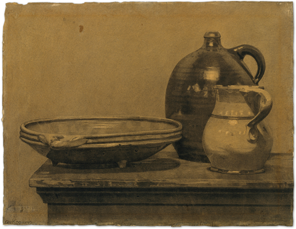 Still Life (Bowl, Pitcher, and Jug)