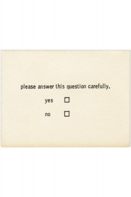 <i>Questionnaire</i> from <i>Flux Year Box 2</i>