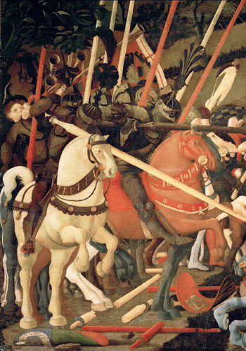 Detail from Battle of San Romano